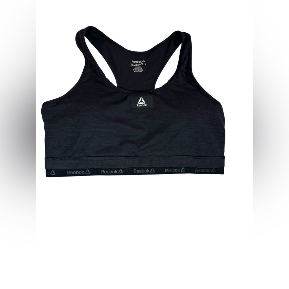 Reebok Black Sports Bra